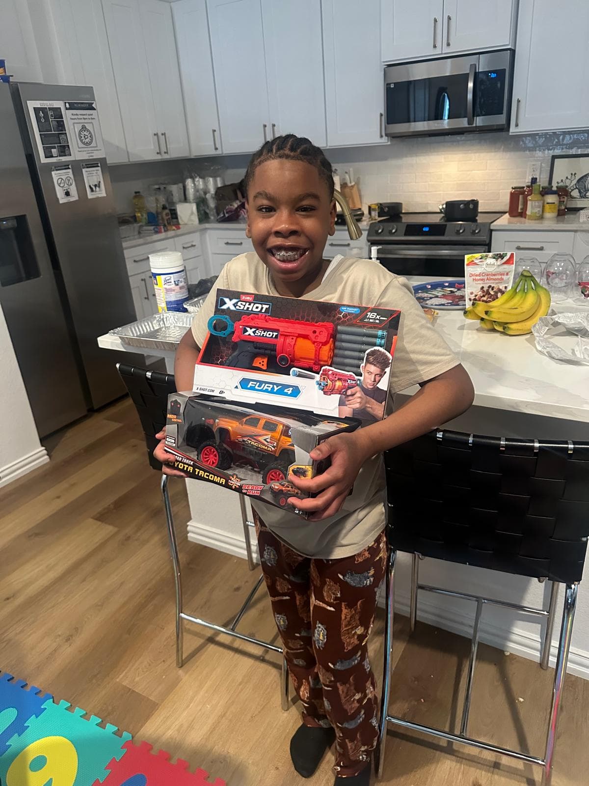 Families celebrating the holiday season