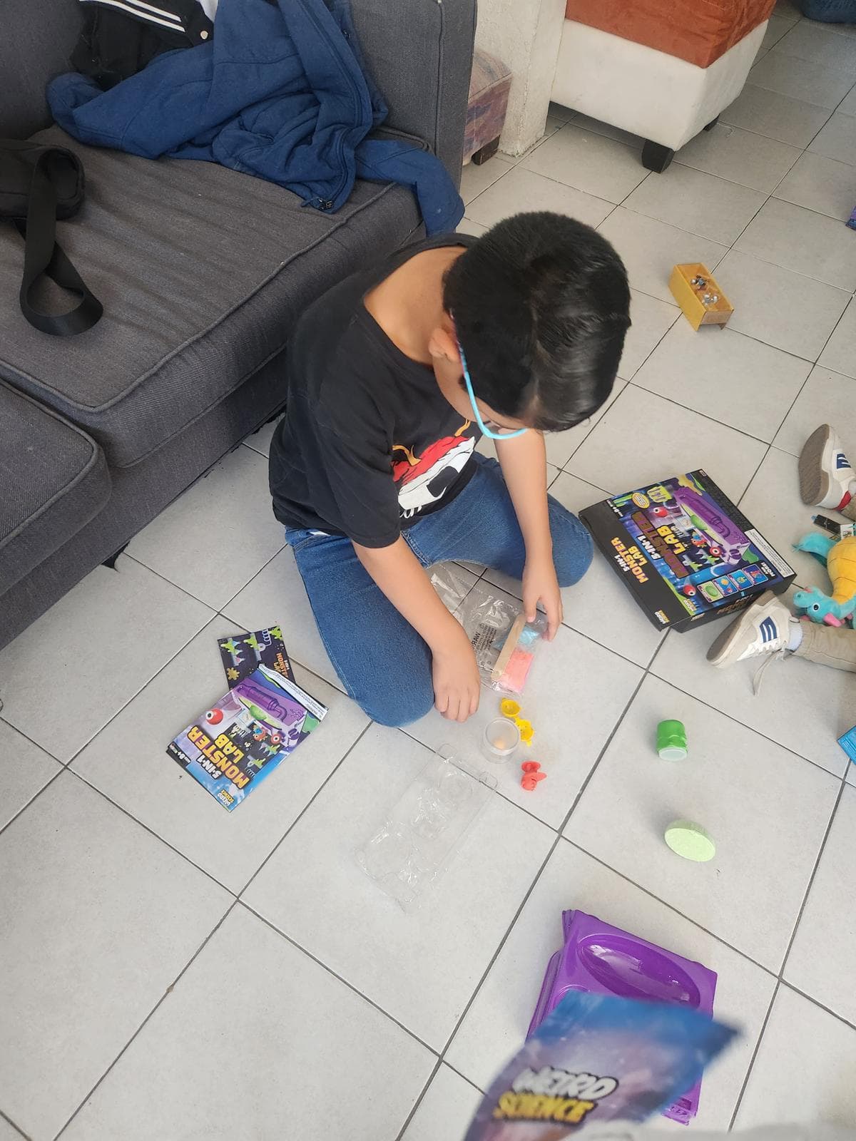 Grateful families at the event